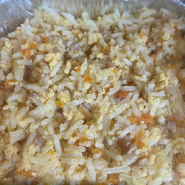 Arroz salteado con verduritas